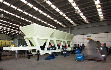 Fabricación de tolvas